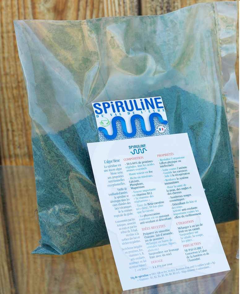 Spiruline paillettes 500g Spiruline paillettes 500g