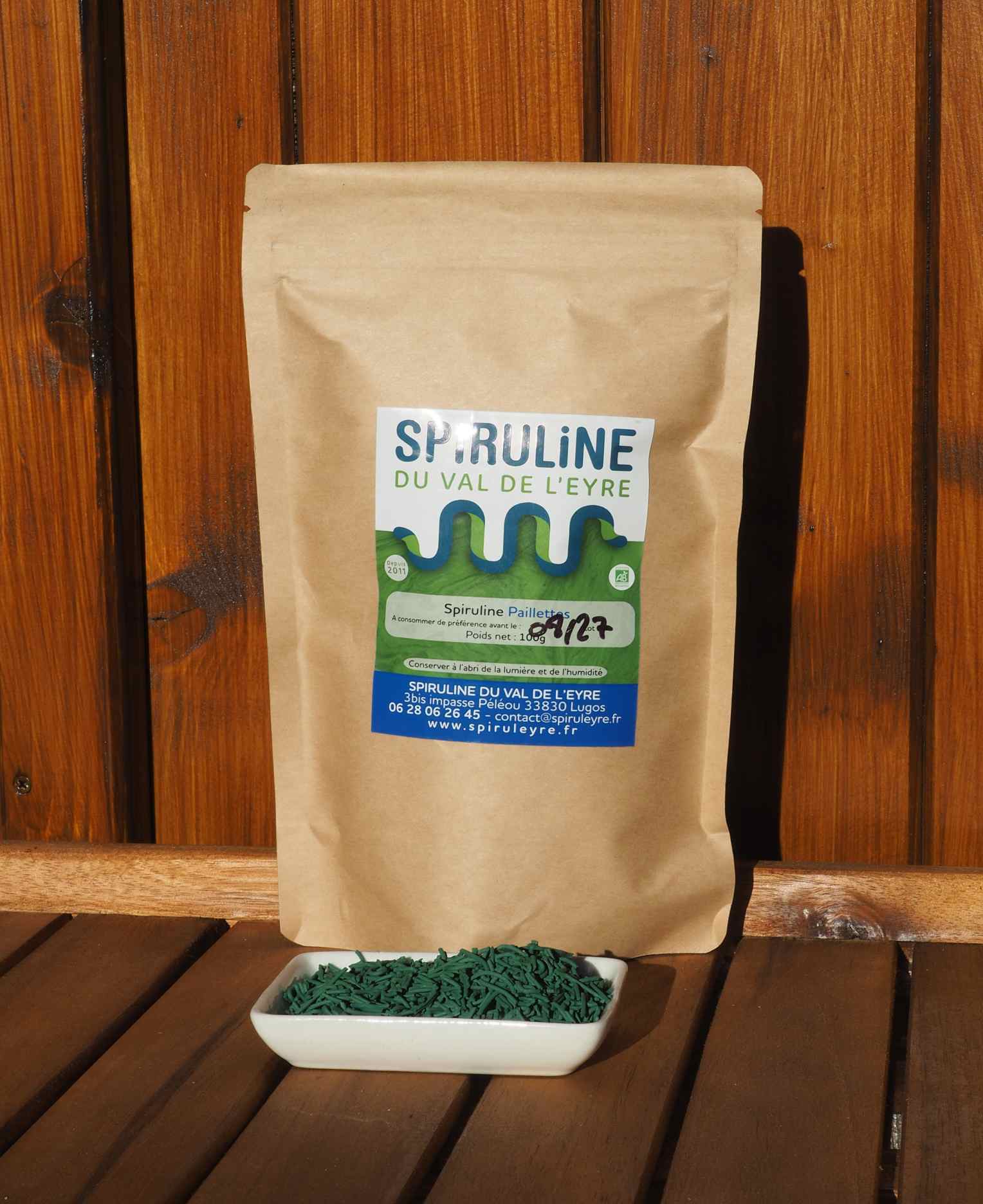 Spiruline paillettes 100 g