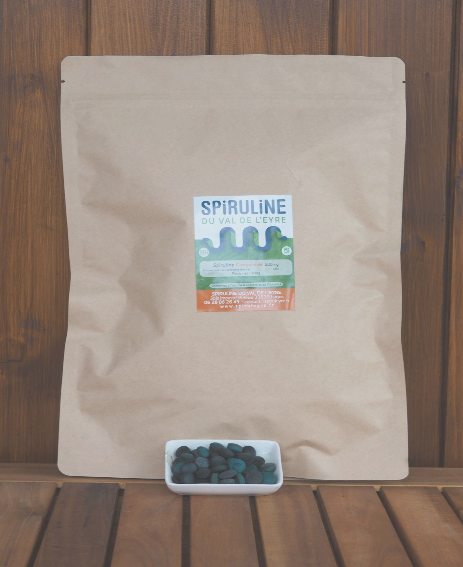 Spiruline comprimés 250 g
